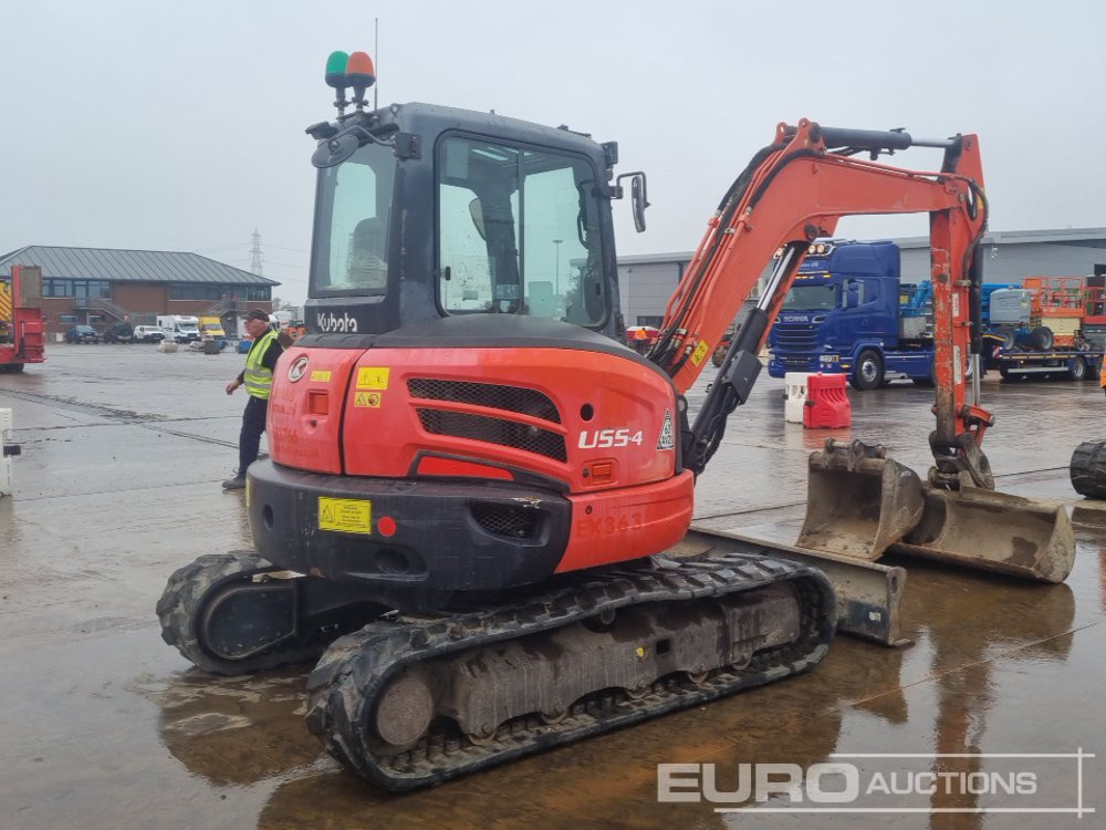 2018 Kubota U55-4 - Mini bager: slika 5 2018 Kubota U55-4 - Mini bager: slika 5