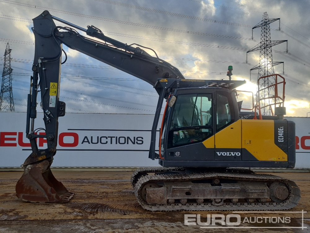 2018 Volvo EC140EL - Bager goseničar: slika 2 2018 Volvo EC140EL - Bager goseničar: slika 2