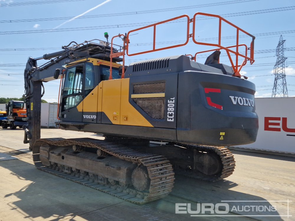 2018 Volvo EC380EL - Bager goseničar: slika 3 2018 Volvo EC380EL - Bager goseničar: slika 3