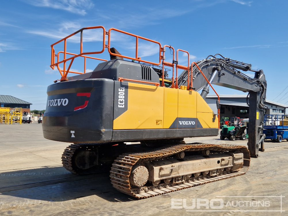 2018 Volvo EC380EL - Bager goseničar: slika 5 2018 Volvo EC380EL - Bager goseničar: slika 5