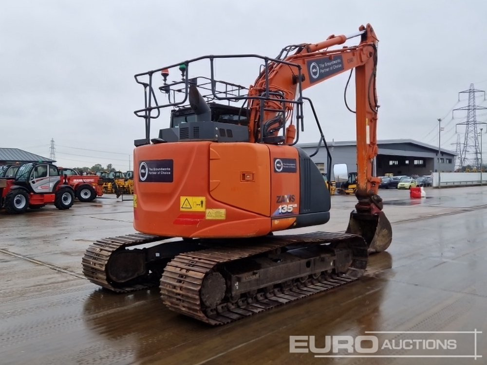 2019 Hitachi ZX135US-6 - Bager goseničar: slika 5 2019 Hitachi ZX135US-6 - Bager goseničar: slika 5