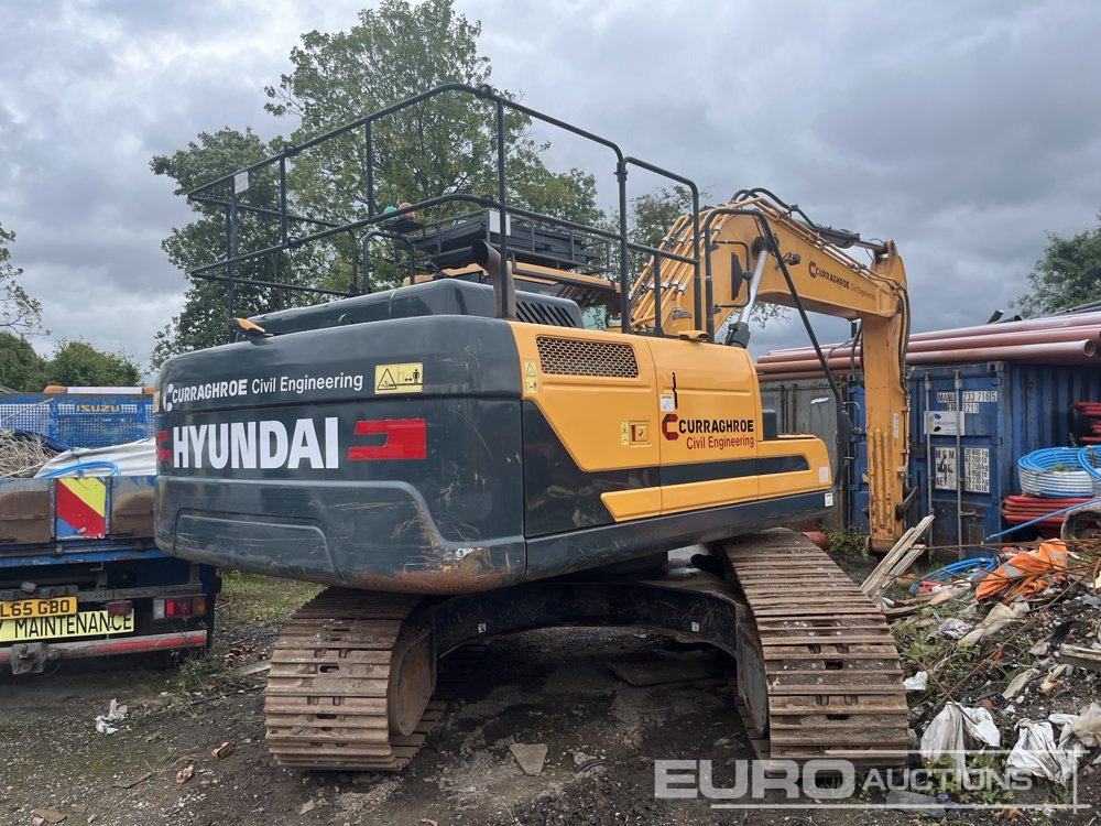 2019 Hyundai HX220L - Bager goseničar: slika 2 2019 Hyundai HX220L - Bager goseničar: slika 2