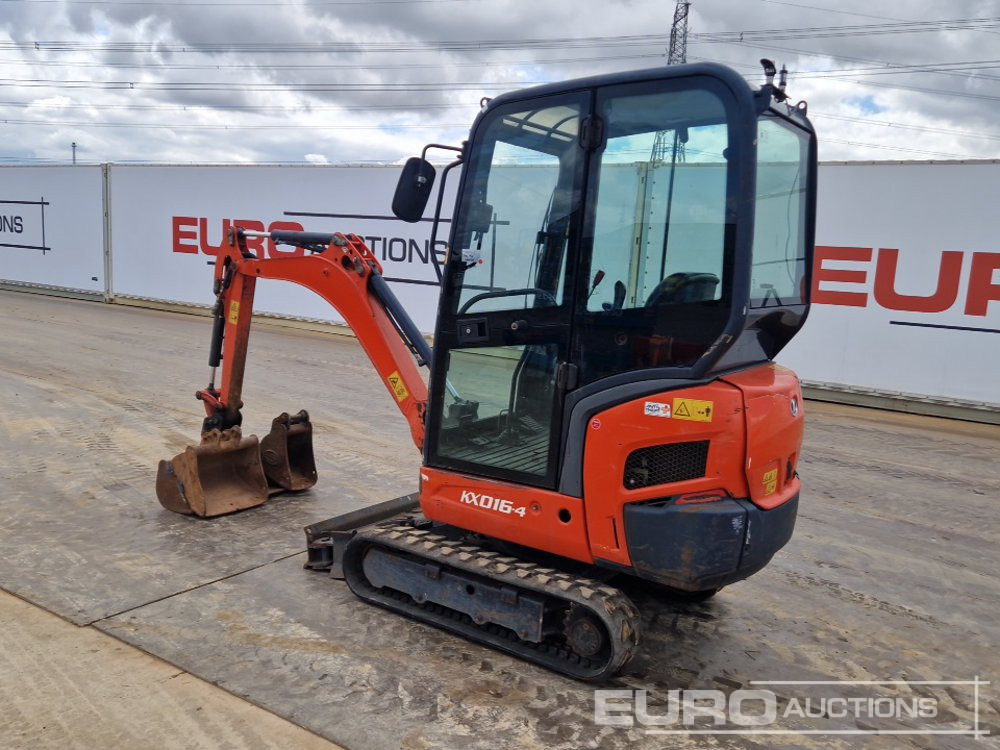 2019 Kubota KX016-4 - Mini bager: slika 3 2019 Kubota KX016-4 - Mini bager: slika 3