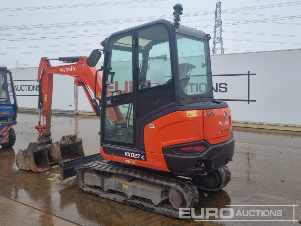 2019 Kubota KX027-4 - Mini bager: slika 3 2019 Kubota KX027-4 - Mini bager: slika 3