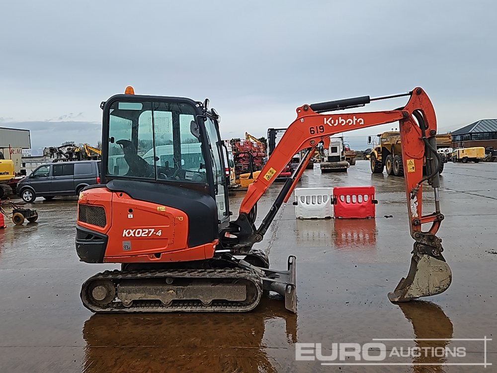 Mini bager 2019 Kubota KX027-4: slika 6 Mini bager 2019 Kubota KX027-4: slika 6