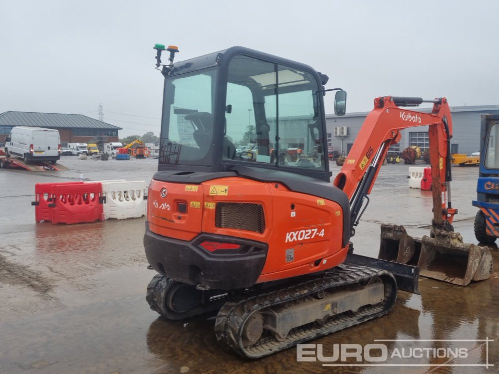 2019 Kubota KX027-4 - Mini bager: slika 5 2019 Kubota KX027-4 - Mini bager: slika 5