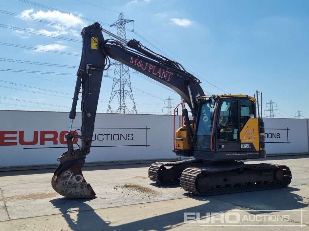 2019 Volvo ECR145EL - Bager goseničar: slika 1 2019 Volvo ECR145EL - Bager goseničar: slika 1