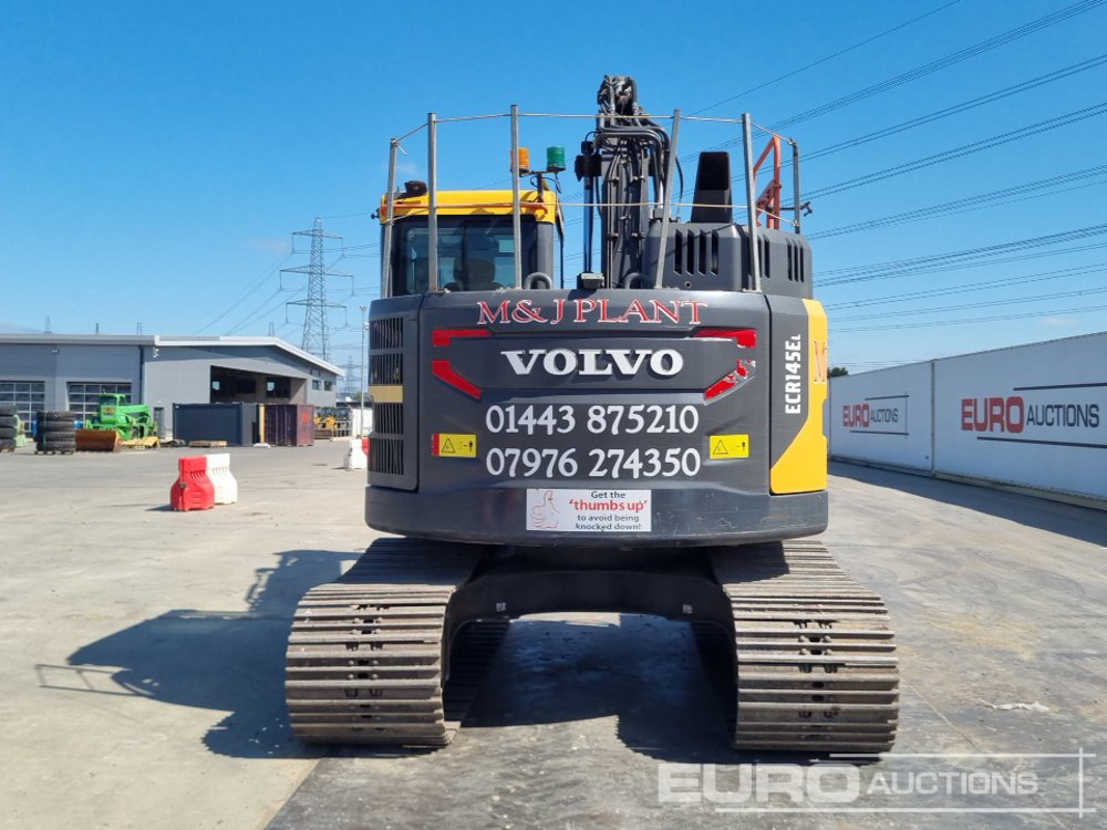 2019 Volvo ECR145EL - Bager goseničar: slika 4 2019 Volvo ECR145EL - Bager goseničar: slika 4