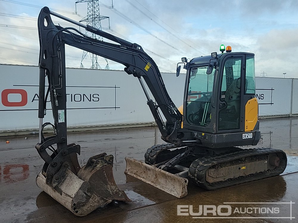 2019 Volvo ECR50D - Mini bager: slika 1 2019 Volvo ECR50D - Mini bager: slika 1