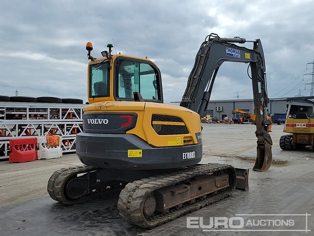 2019 Volvo ECR88D - Mini bager: slika 5 2019 Volvo ECR88D - Mini bager: slika 5