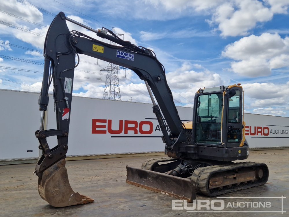 2019 Volvo ECR88D - Mini bager: slika 1 2019 Volvo ECR88D - Mini bager: slika 1
