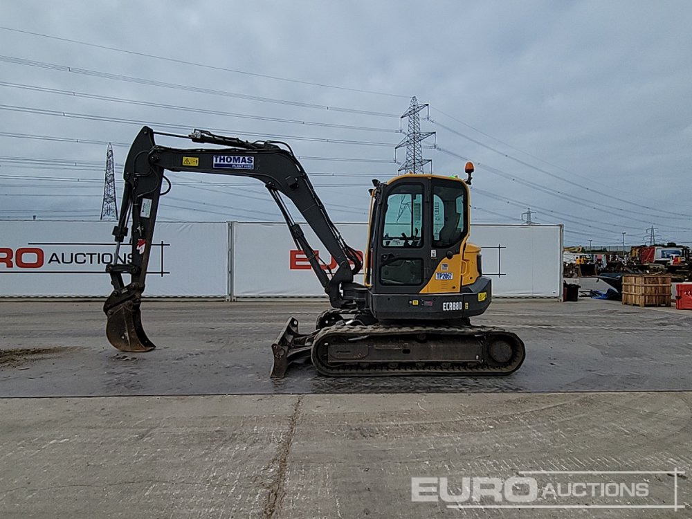 2019 Volvo ECR88D - Mini bager: slika 2 2019 Volvo ECR88D - Mini bager: slika 2