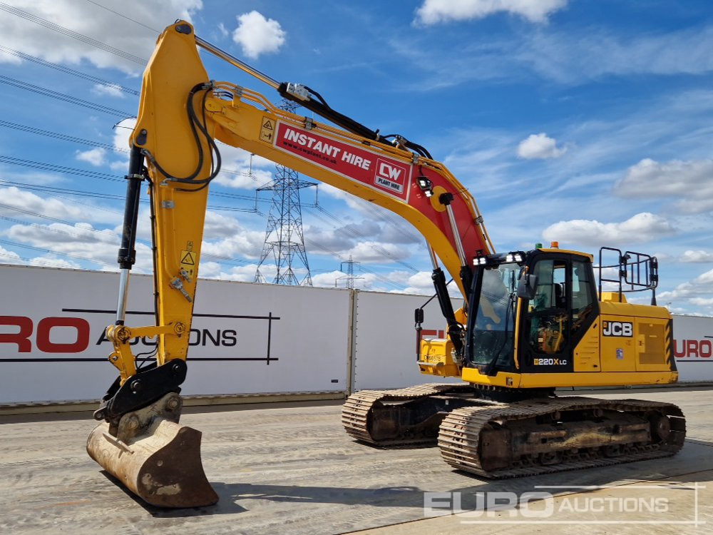 2020 JCB 220XL - Bager goseničar: slika 1 2020 JCB 220XL - Bager goseničar: slika 1