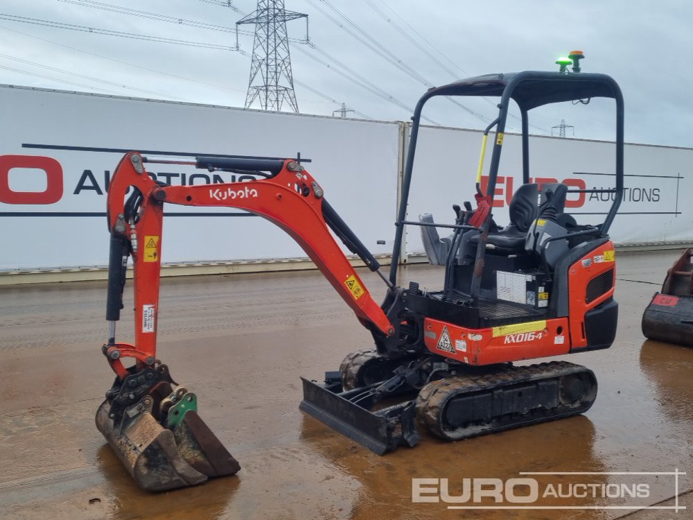 2020 Kubota KX016-4 - Mini bager: slika 1 2020 Kubota KX016-4 - Mini bager: slika 1