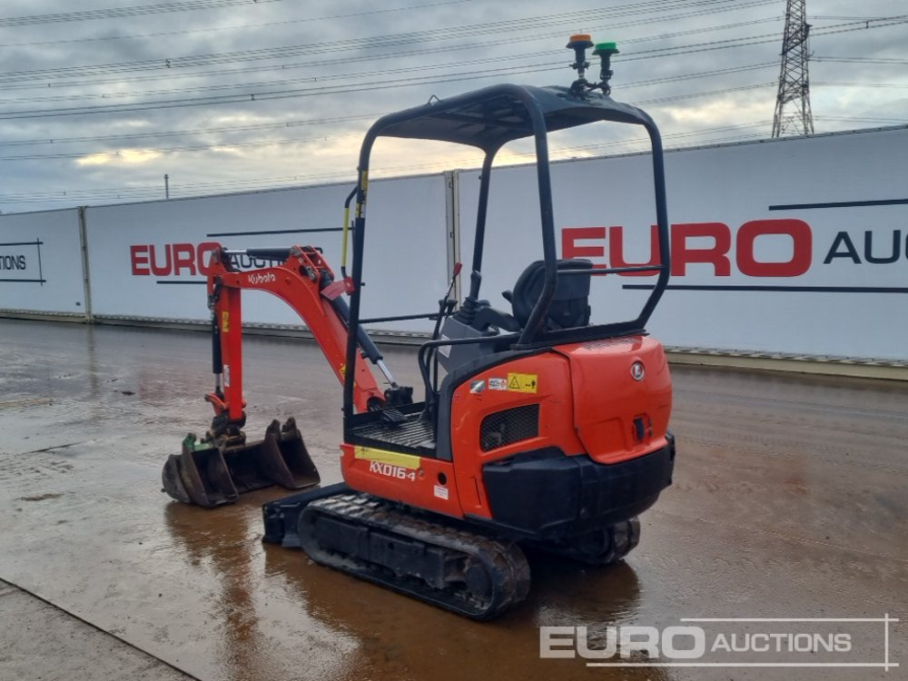 2020 Kubota KX016-4 - Mini bager: slika 3 2020 Kubota KX016-4 - Mini bager: slika 3