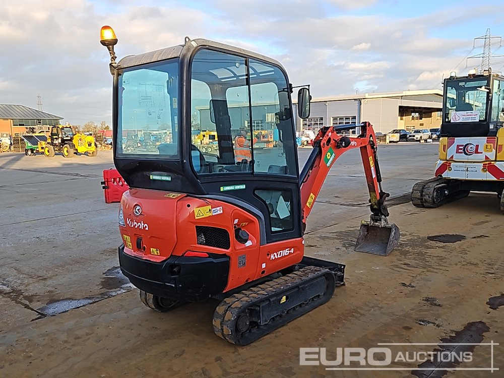 2020 Kubota KX016-4 - Mini bager: slika 5 2020 Kubota KX016-4 - Mini bager: slika 5