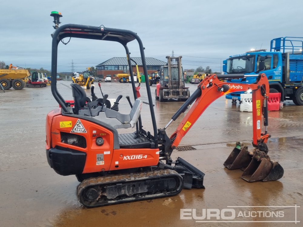 2020 Kubota KX016-4 - Mini bager: slika 5 2020 Kubota KX016-4 - Mini bager: slika 5