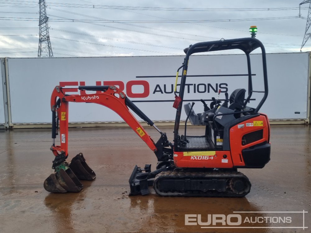 2020 Kubota KX016-4 - Mini bager: slika 2 2020 Kubota KX016-4 - Mini bager: slika 2