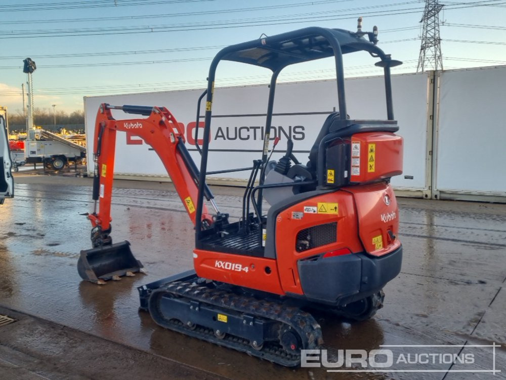 2020 Kubota KX019-4 - Mini bager: slika 3 2020 Kubota KX019-4 - Mini bager: slika 3