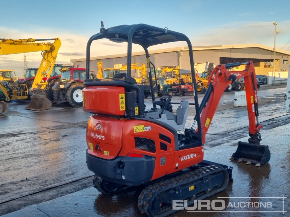 2020 Kubota KX019-4 - Mini bager: slika 5 2020 Kubota KX019-4 - Mini bager: slika 5