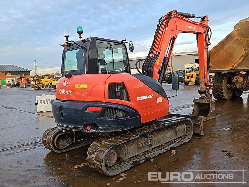 2020 Kubota KX080-4A2 - Mini bager: slika 5 2020 Kubota KX080-4A2 - Mini bager: slika 5
