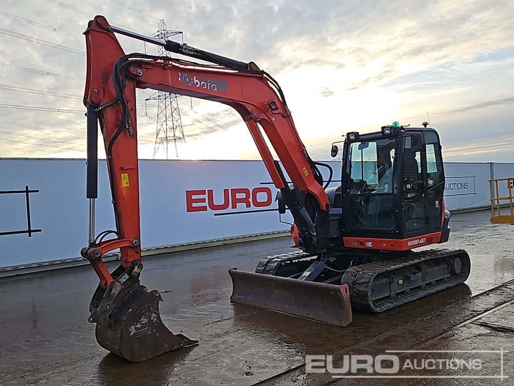 2020 Kubota KX080-4A2 - Mini bager: slika 1 2020 Kubota KX080-4A2 - Mini bager: slika 1