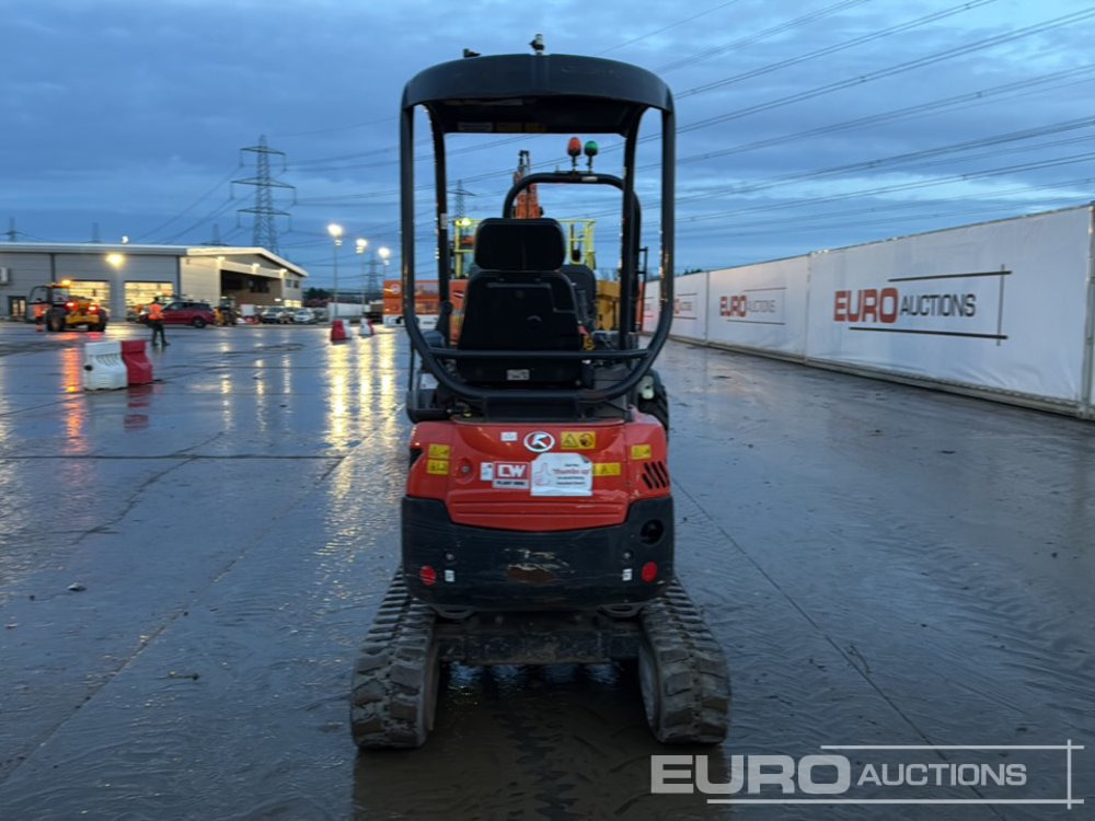 2020 Kubota U17-3A - Mini bager: slika 4 2020 Kubota U17-3A - Mini bager: slika 4