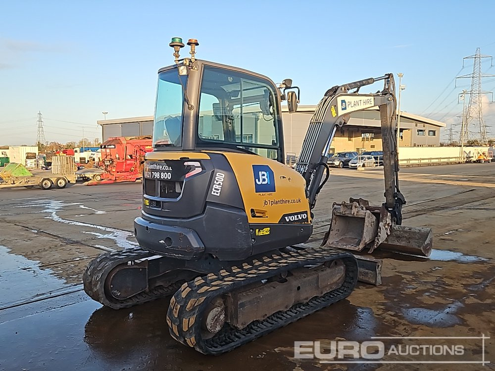 2020 Volvo ECR50D - Mini bager: slika 5 2020 Volvo ECR50D - Mini bager: slika 5