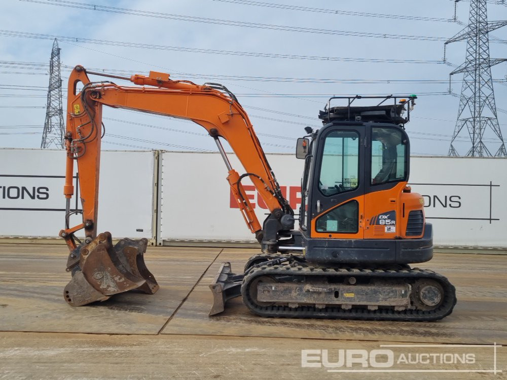 2021 Doosan DX85R-3 - Mini bager: slika 2 2021 Doosan DX85R-3 - Mini bager: slika 2
