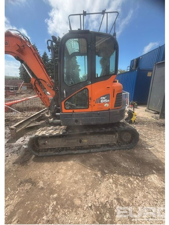 2021 Doosan DX85R-3 - Mini bager: slika 3 2021 Doosan DX85R-3 - Mini bager: slika 3