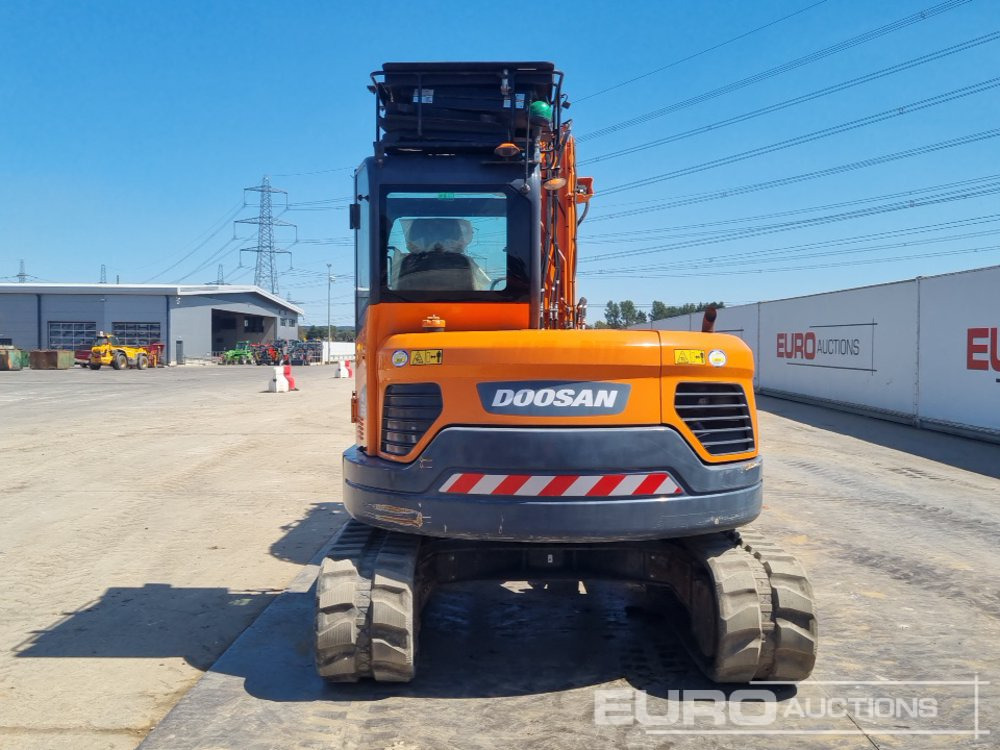 2021 Doosan DX85R-3 - Mini bager: slika 4 2021 Doosan DX85R-3 - Mini bager: slika 4