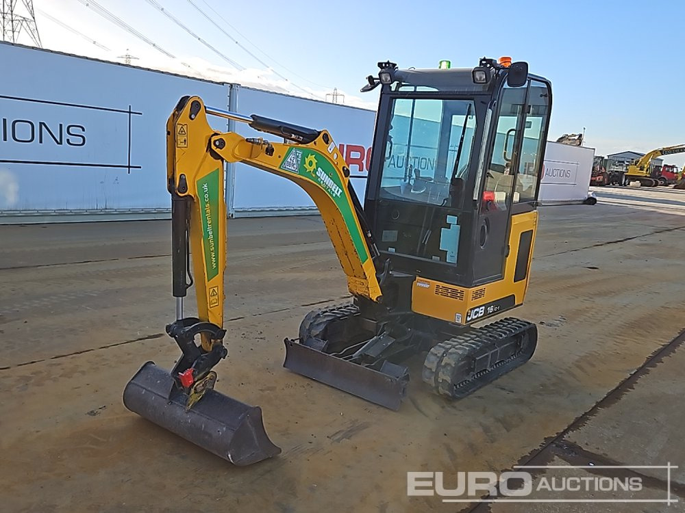 2021 JCB 16C-1 T3 - Mini bager: slika 1 2021 JCB 16C-1 T3 - Mini bager: slika 1