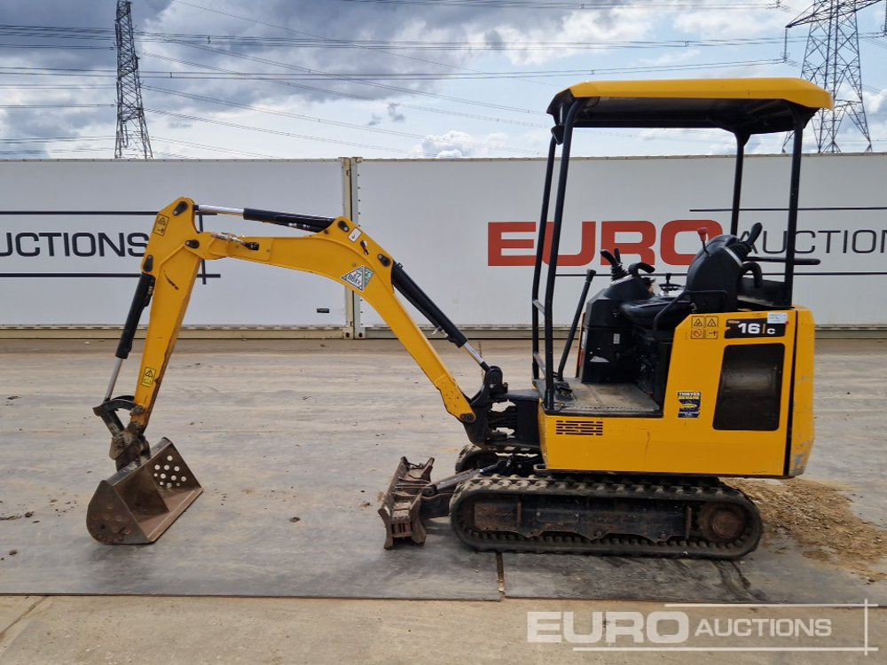 2021 JCB 16C-1 - Mini bager: slika 2 2021 JCB 16C-1 - Mini bager: slika 2