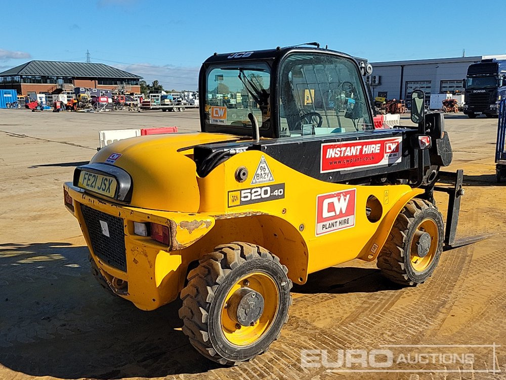 2021 JCB 520-40 - Teleskopski viličar: slika 5 2021 JCB 520-40 - Teleskopski viličar: slika 5