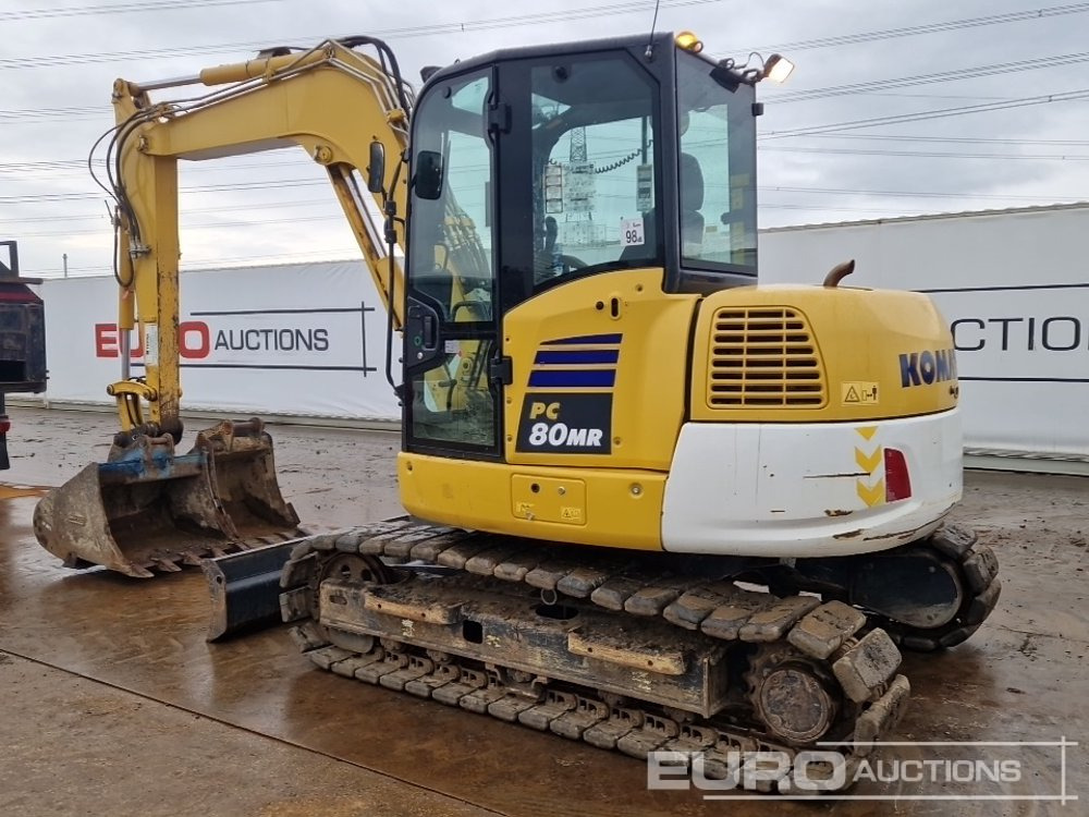 2021 Komatsu PC80MR-5E0 - Mini bager: slika 3 2021 Komatsu PC80MR-5E0 - Mini bager: slika 3