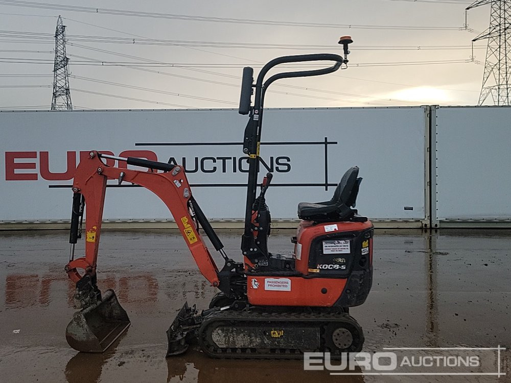 2021 Kubota K008-5 - Mini bager: slika 2 2021 Kubota K008-5 - Mini bager: slika 2