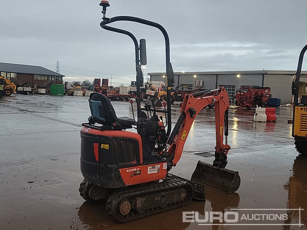 2021 Kubota K008-5 - Mini bager: slika 5 2021 Kubota K008-5 - Mini bager: slika 5