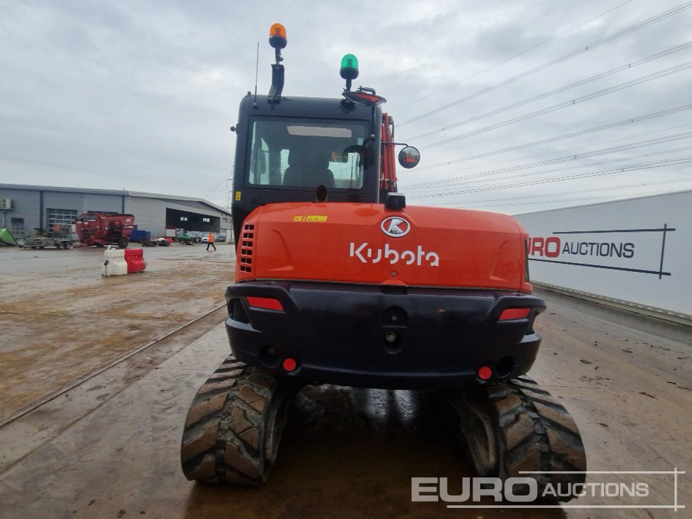 2021 Kubota KX080-4A2 - Mini bager: slika 4 2021 Kubota KX080-4A2 - Mini bager: slika 4