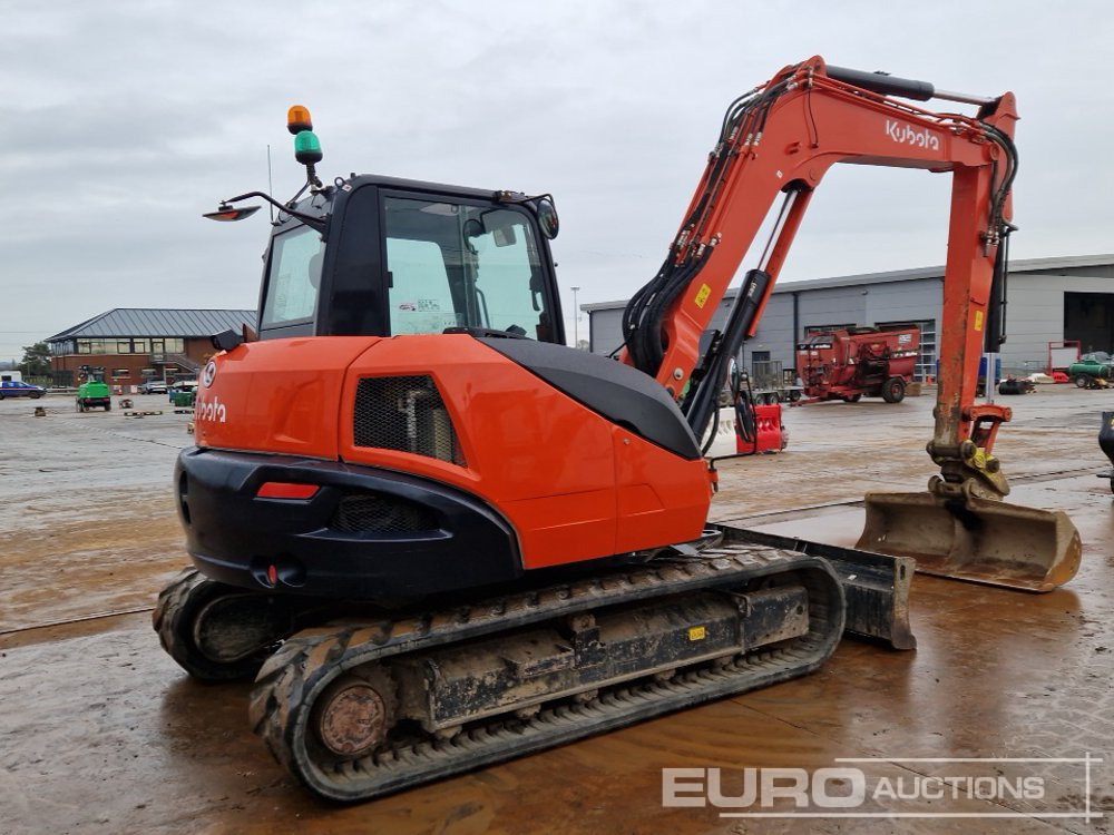 2021 Kubota KX080-4A2 - Mini bager: slika 5 2021 Kubota KX080-4A2 - Mini bager: slika 5
