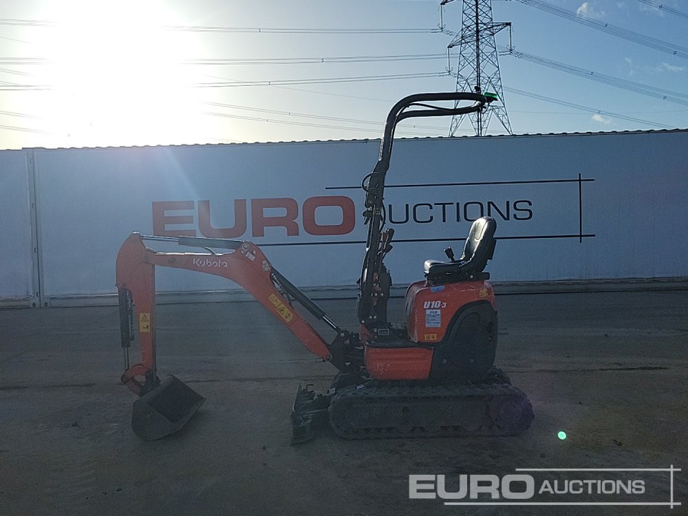 2021 Kubota U10-3 - Mini bager: slika 2 2021 Kubota U10-3 - Mini bager: slika 2
