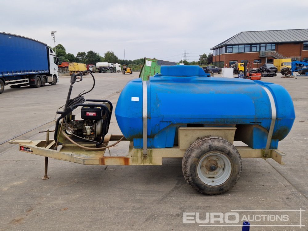 2021 Trailer Engineering Single Axle Plastic Water Bowser, Yanmar Pressure Washer - Visokotlačni čistilec: slika 2 2021 Trailer Engineering Single Axle Plastic Water Bowser, Yanmar Pressure Washer - Visokotlačni čistilec: slika 2