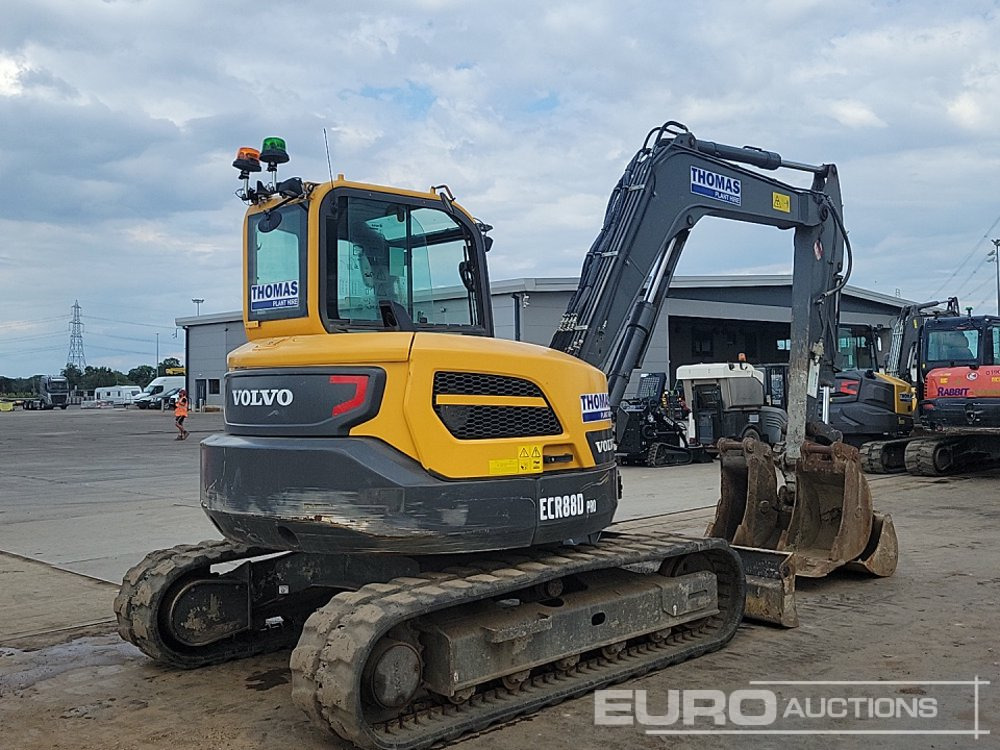 2021 Volvo ECR88D - Mini bager: slika 5 2021 Volvo ECR88D - Mini bager: slika 5