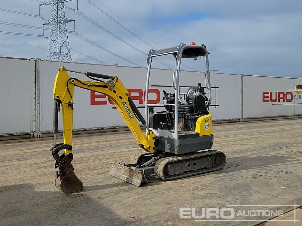 2021 Wacker Neuson EZ17 - Mini bager: slika 1 2021 Wacker Neuson EZ17 - Mini bager: slika 1