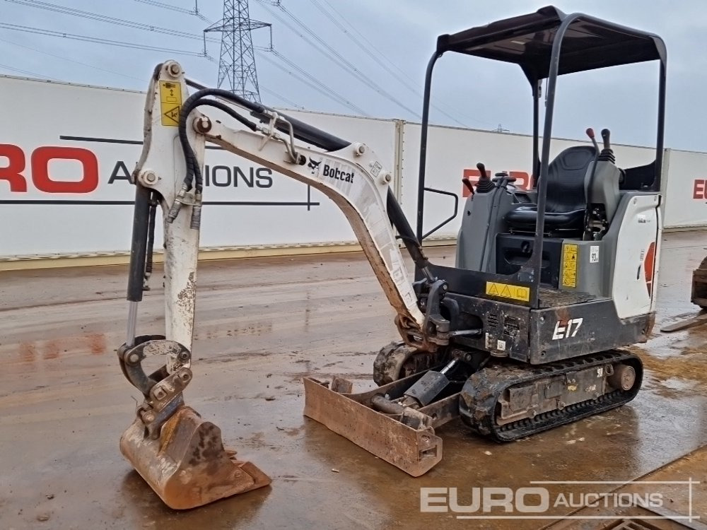 2022 Bobcat E17 - Mini bager: slika 1 2022 Bobcat E17 - Mini bager: slika 1