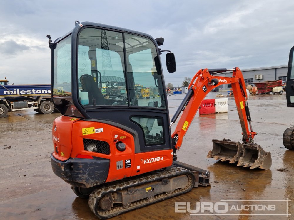 2022 Kubota KX019-4 - Mini bager: slika 5 2022 Kubota KX019-4 - Mini bager: slika 5
