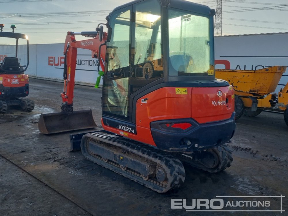 2022 Kubota KX027-4 - Mini bager: slika 3 2022 Kubota KX027-4 - Mini bager: slika 3