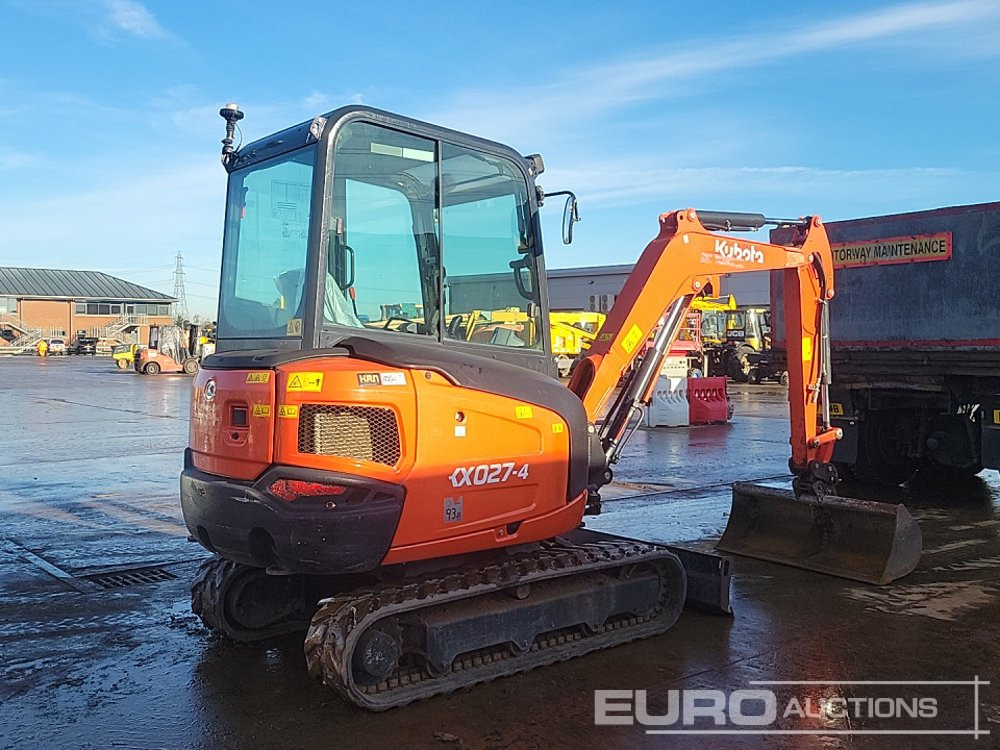 2022 Kubota KX027-4 - Mini bager: slika 5 2022 Kubota KX027-4 - Mini bager: slika 5