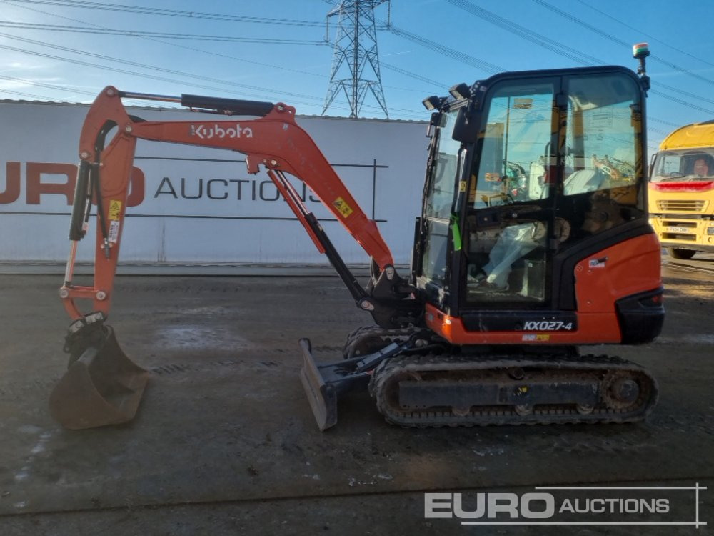 2022 Kubota KX027-4 - Mini bager: slika 2 2022 Kubota KX027-4 - Mini bager: slika 2