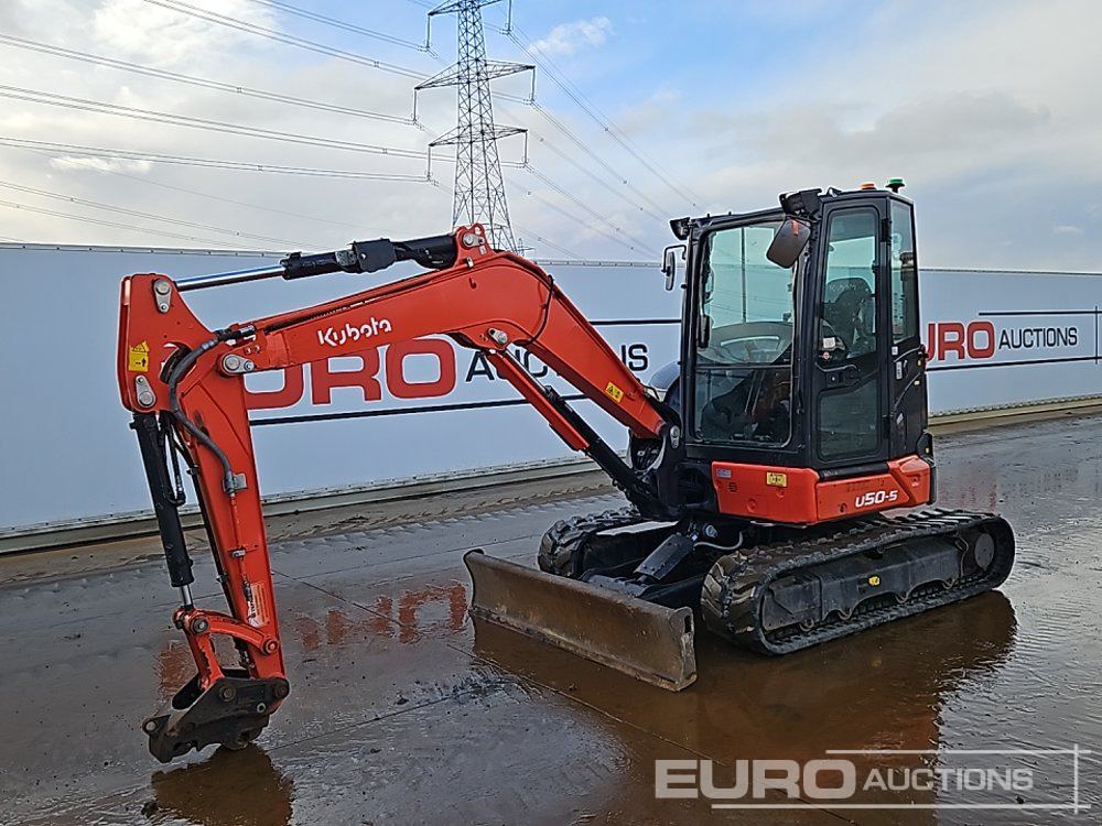 2022 Kubota U50-5 - Mini bager: slika 1 2022 Kubota U50-5 - Mini bager: slika 1