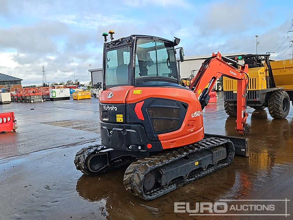 2022 Kubota U50-5 - Mini bager: slika 5 2022 Kubota U50-5 - Mini bager: slika 5
